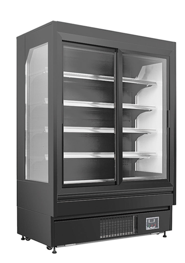 SLIDING NARROW FRAME GLASS DOOR MULTIDECK