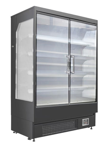 HINGED FRAMELESS GLASS DOOR MULTIDECK